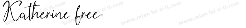 Katherine free字体转换